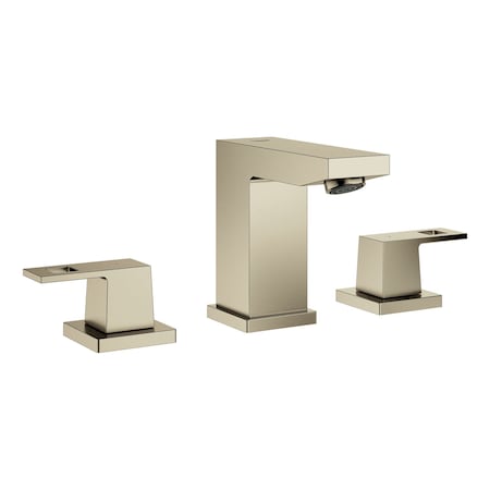 8-in. Widespread 2-Handle S-Size Bathroom Faucet 1.2 Gpm, Brushed Nickel